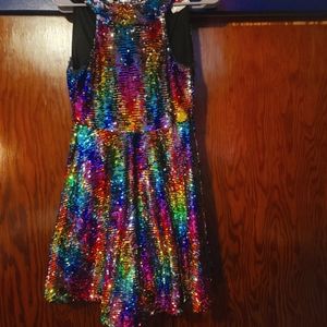 Girls size 10 sequin dress